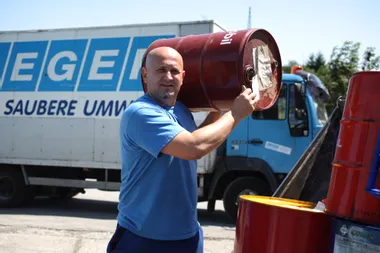 Richtige Entsorgung von gefährliche Abfälle