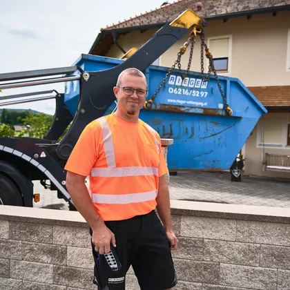 Kontaktaufnahme zu Rieger Entsorgung