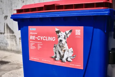 Rieger Altpapier-Container